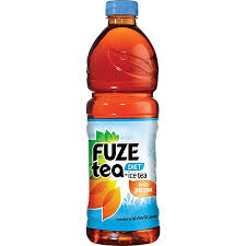 A plastic Fuze bottle.